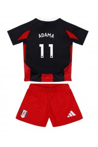 Fulham Adama Traore #11 Babytruitje Uit tenue Kind 2024-25 Korte Mouw (+ Korte broeken)